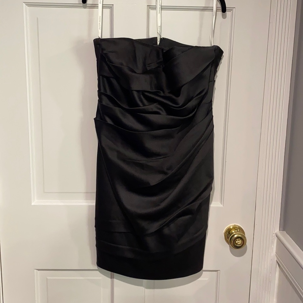David’s Bridal Black Cocktail Dress